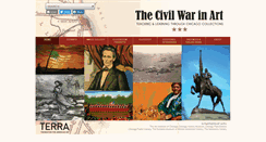 Desktop Screenshot of civilwarinart.org